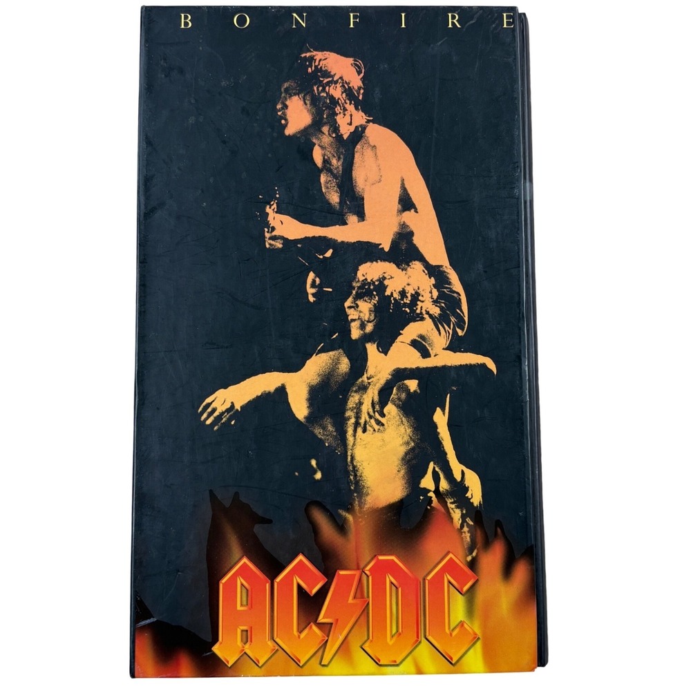 AC/DC Bonfire 5-CD Box Set OS Rock Metal Music Vintage VTG Y2K 2003